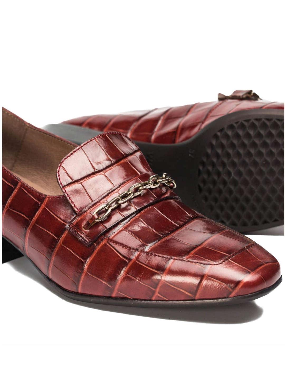 Mocasín Wonders Coco Cadena Rubí