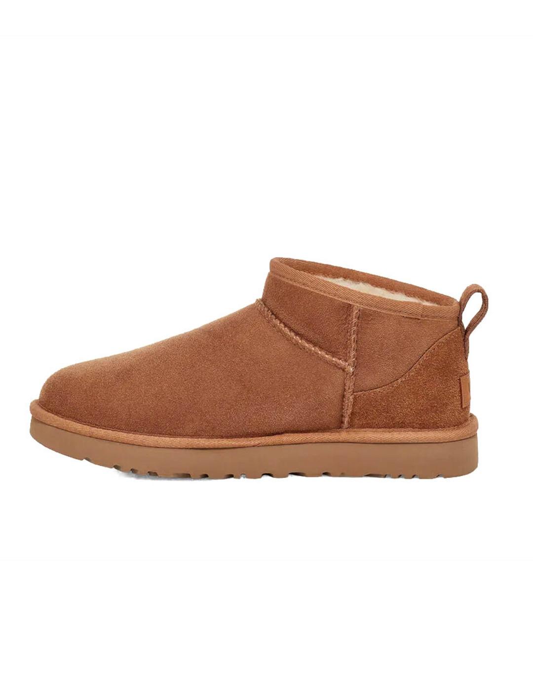 Botín Ugg Classic Ultra Mini Camel