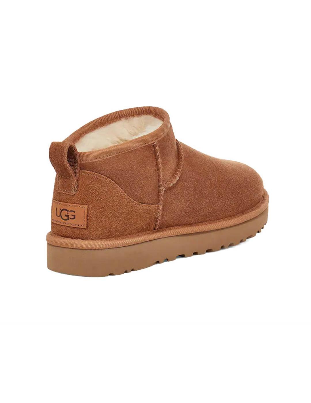 Botín Ugg Classic Ultra Mini Camel