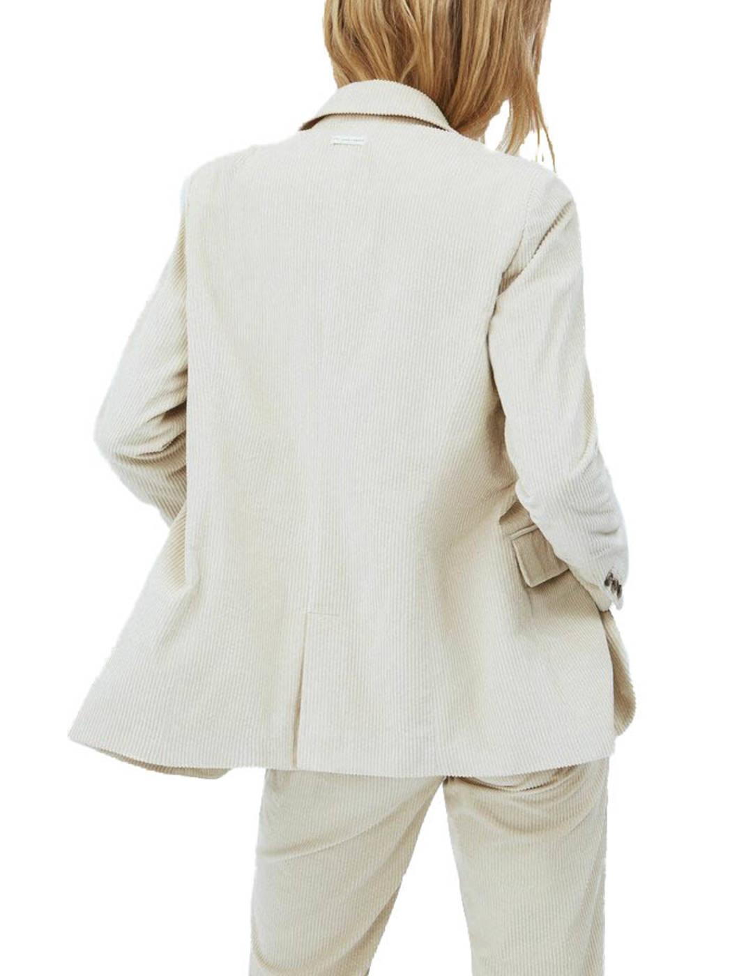 Blazer Pepe Jeans De Pana Cordelia Beige