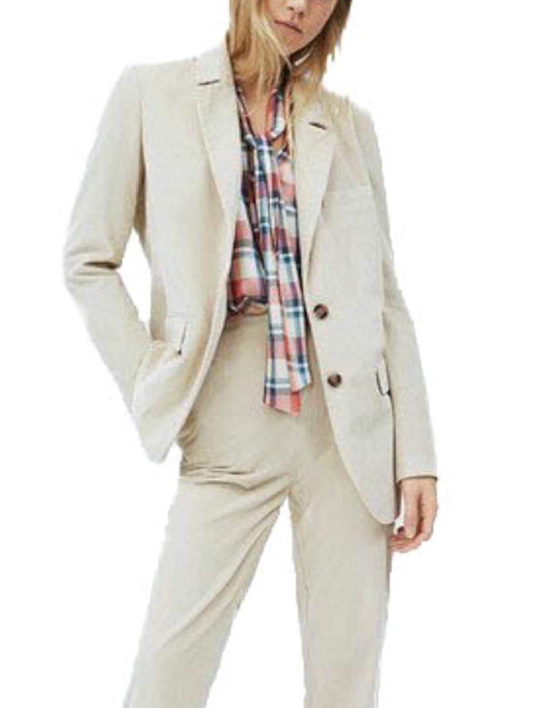 Blazer Pepe Jeans De Pana Cordelia Beige