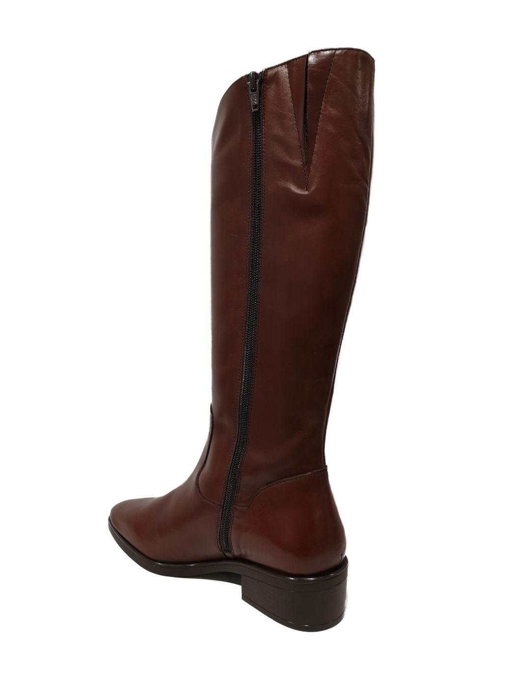 Bota Wonders Abertura Marrón