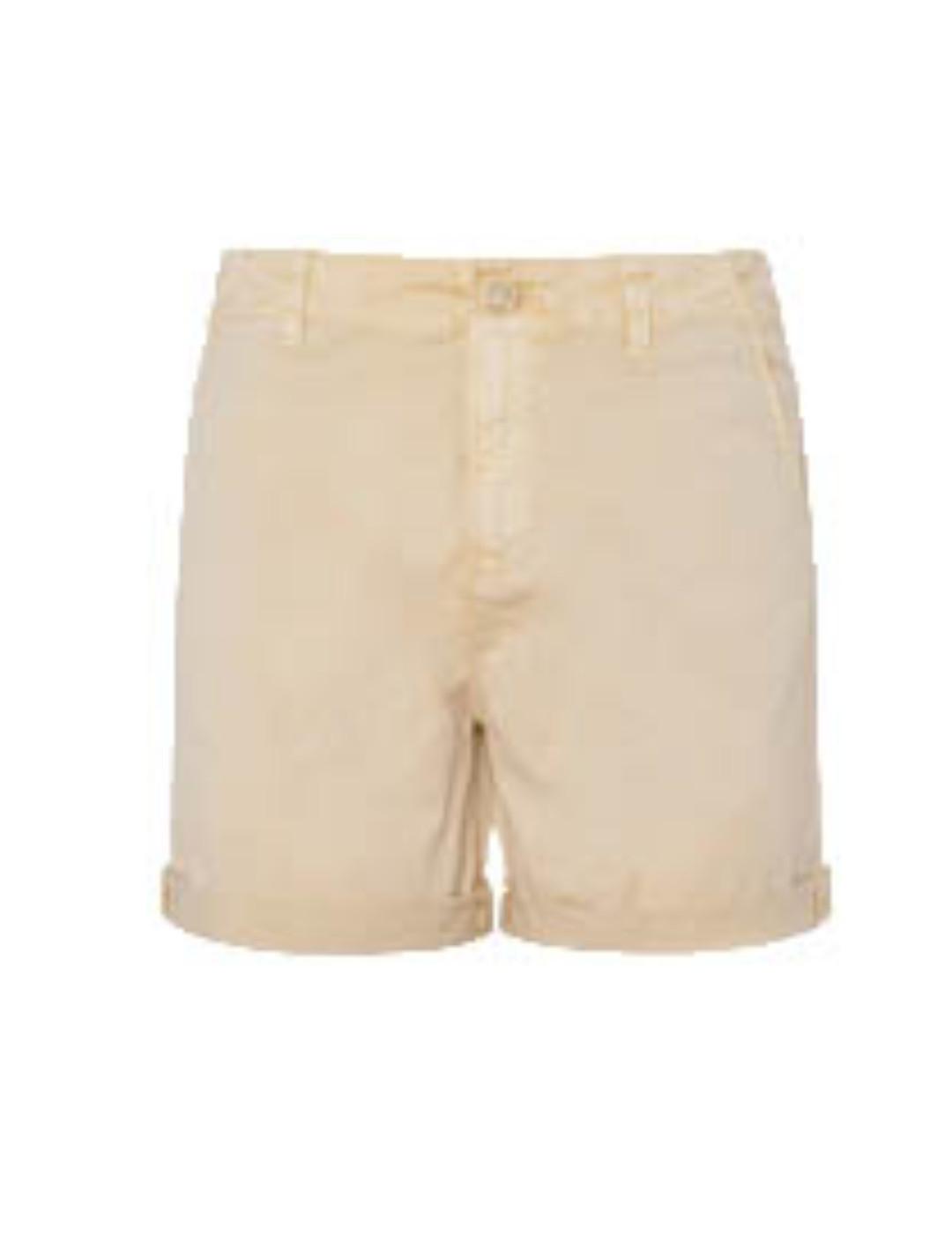 Bermuda Pepe Jeans Estilo Chino Junie Beige