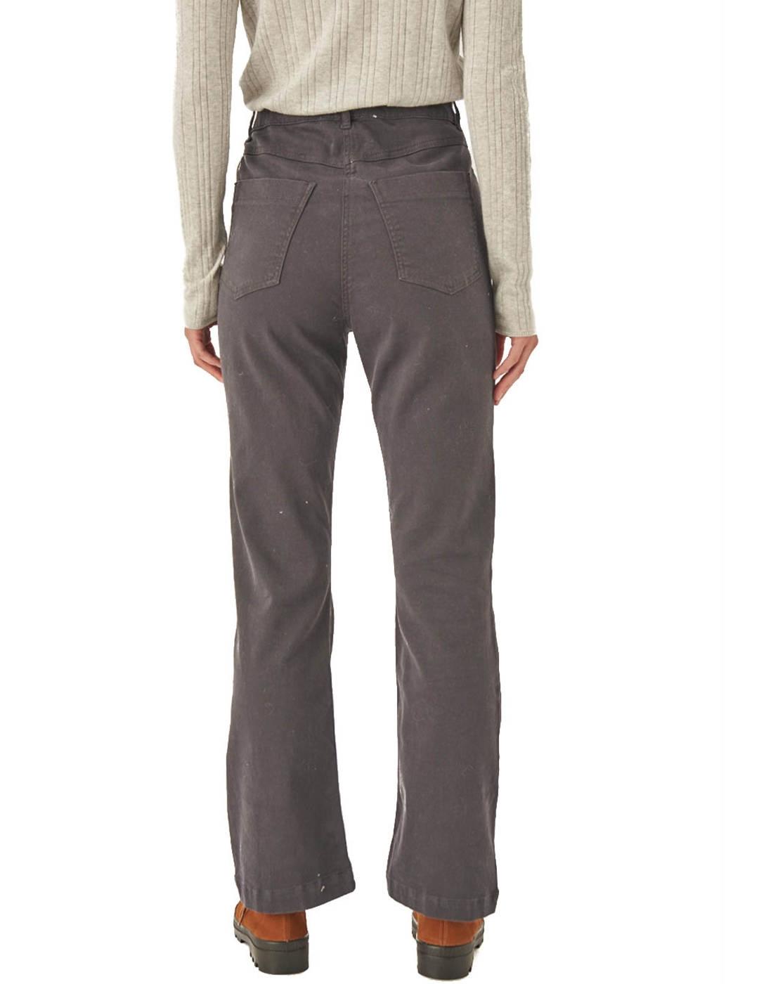 Pantalón Designers Society Con Canesú Vasmi Gris