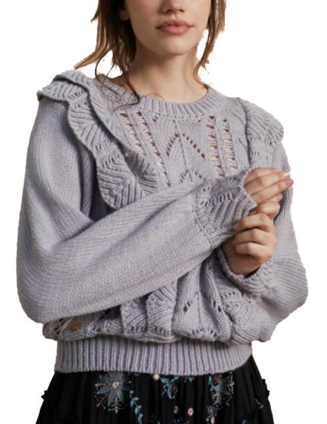 Jersey NKN Tricot Calado Armal Gris