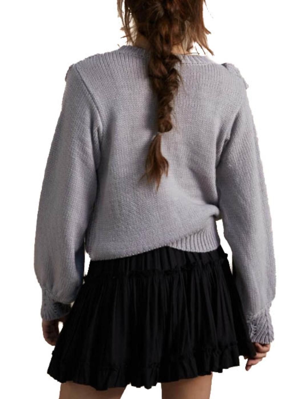 Jersey NKN Tricot Calado Armal Gris