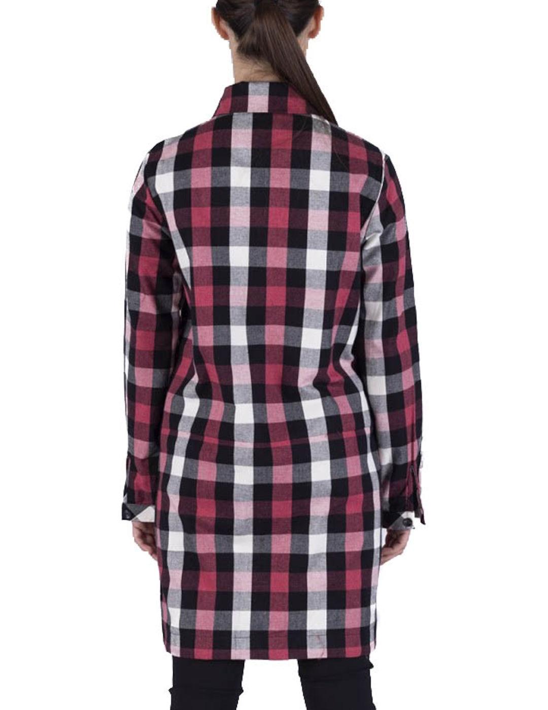 Vestido Anonyme Designers Cuadros Danielle Granate