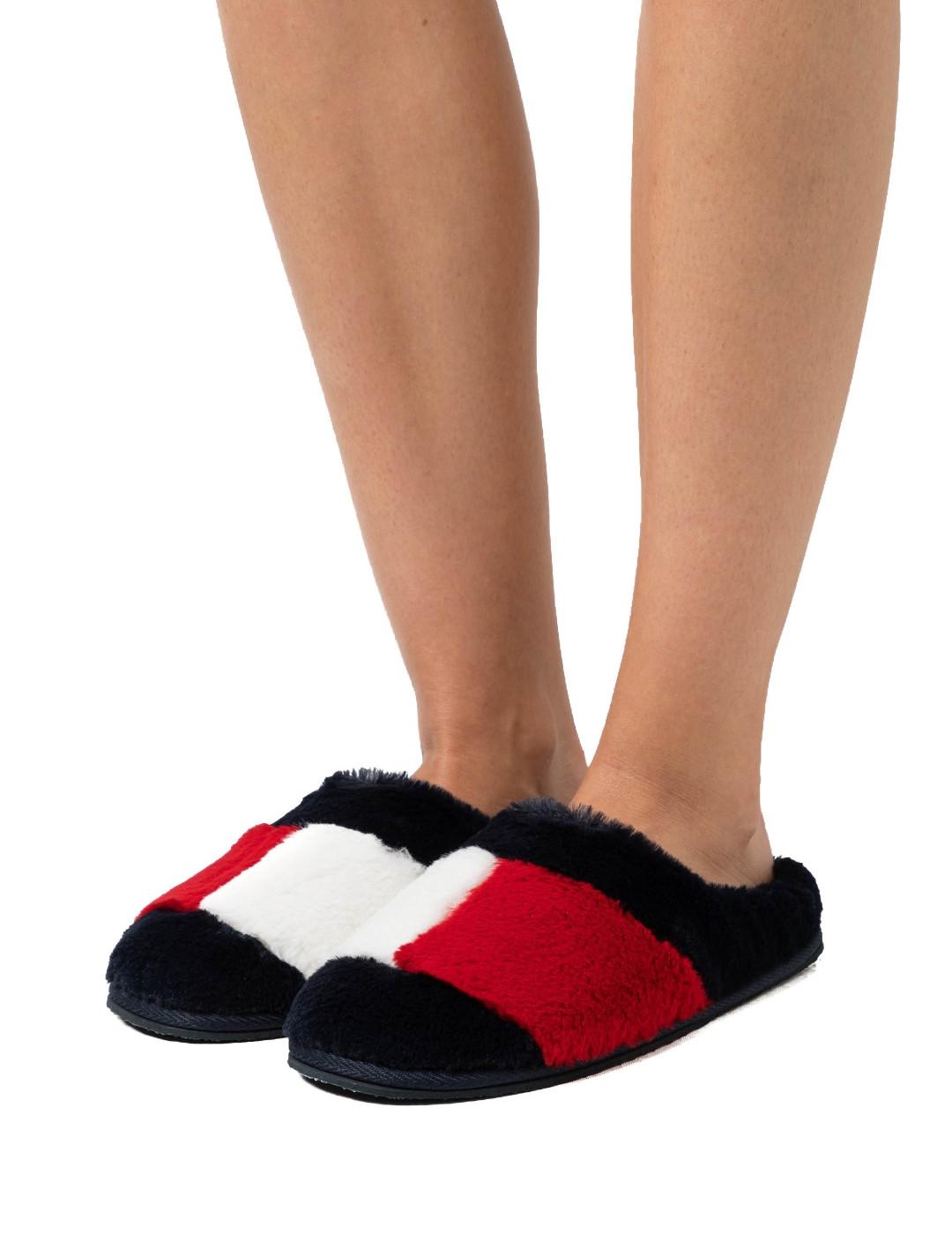 Zapatilla Tommy Jeans Home Slipper Marino