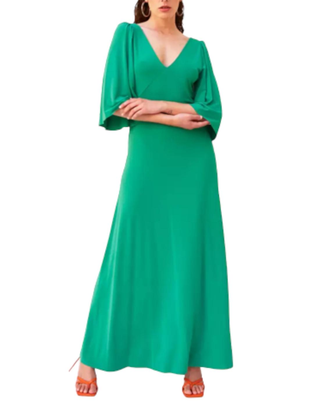 Vestido Kaos Largo Verde