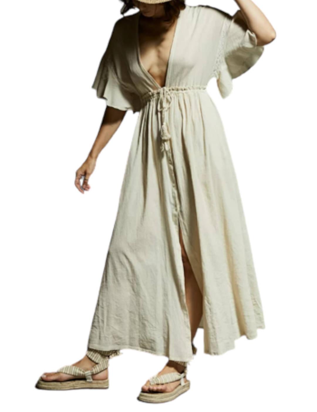 Vestido Kaos Bambula Beige