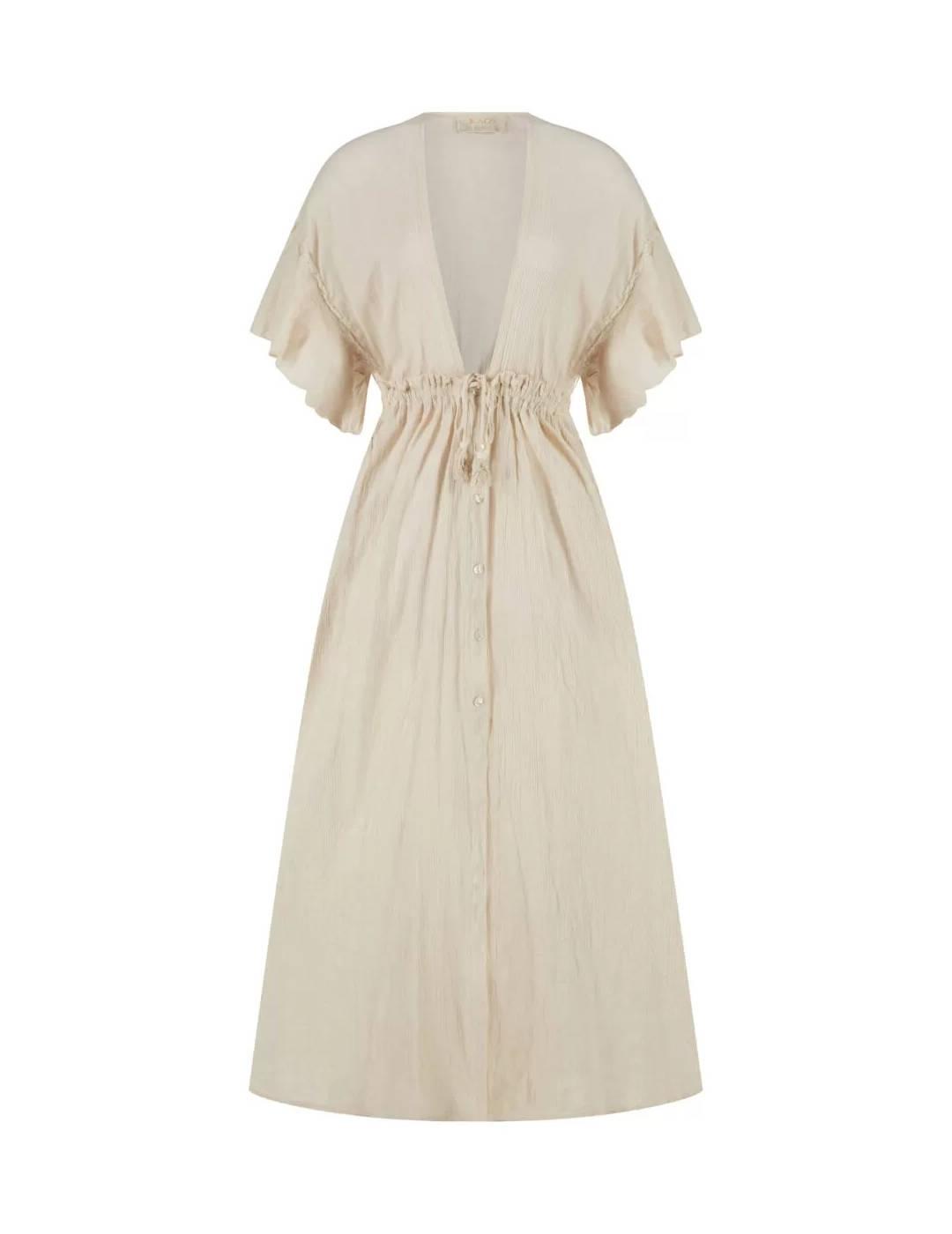 Vestido Kaos Bambula Beige