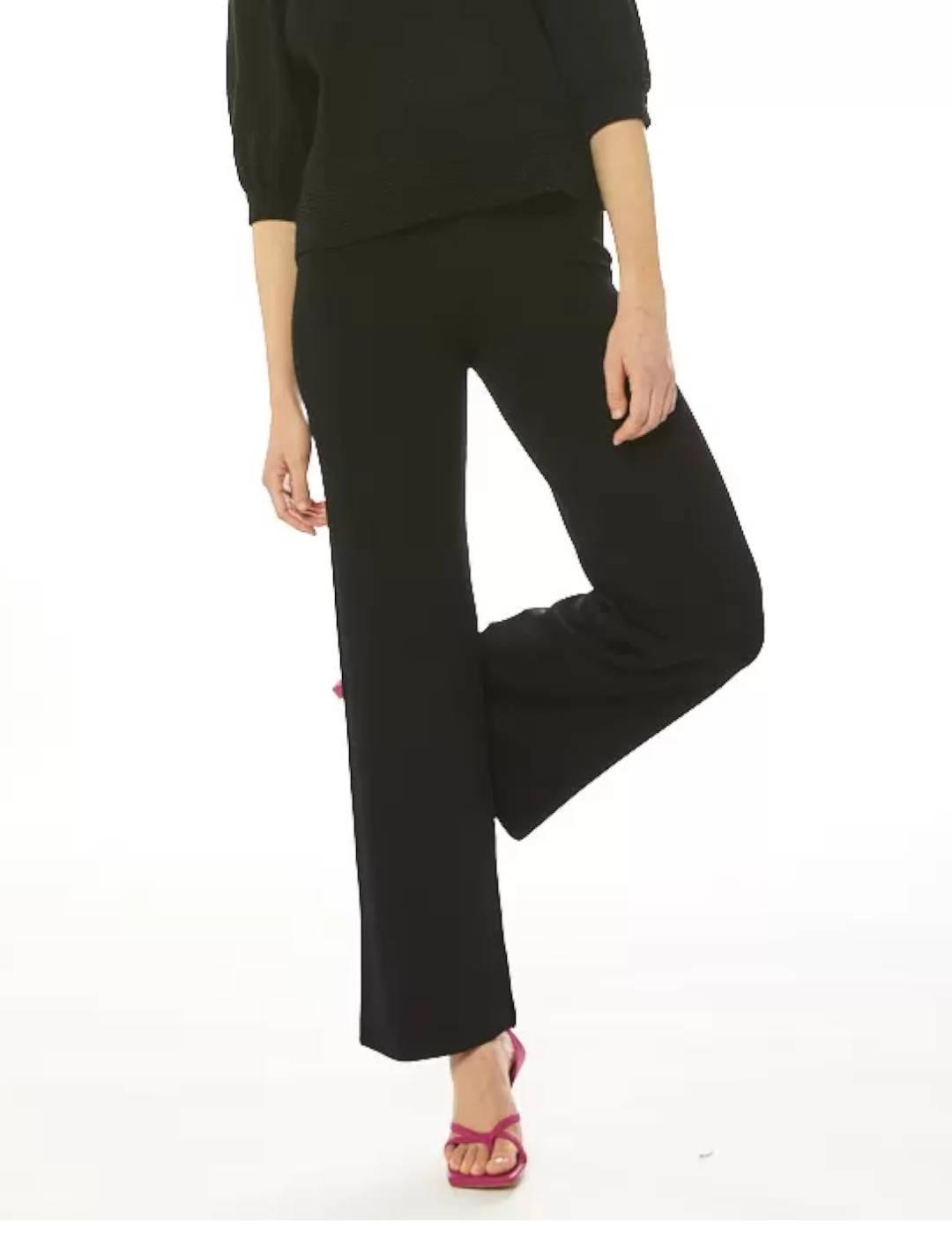 Pantalón Kaos De Punto Negro