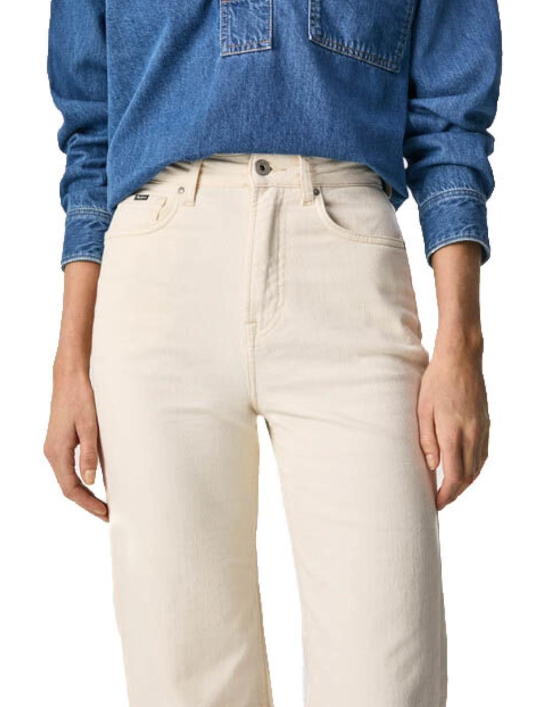 Pantalón Pepe Jeans Lexa Sky High Beige