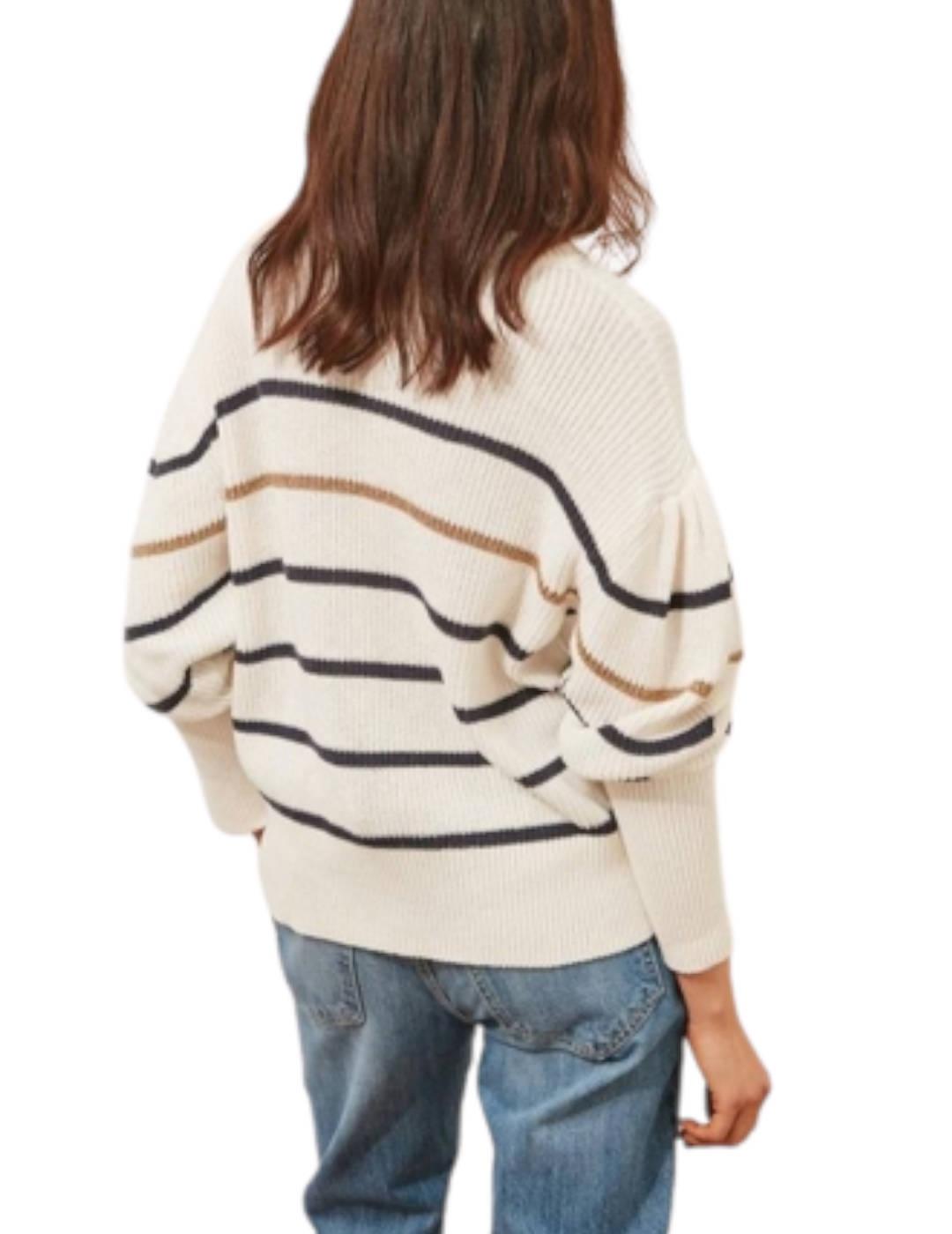 Jersey LAB Collection Rayas Beige