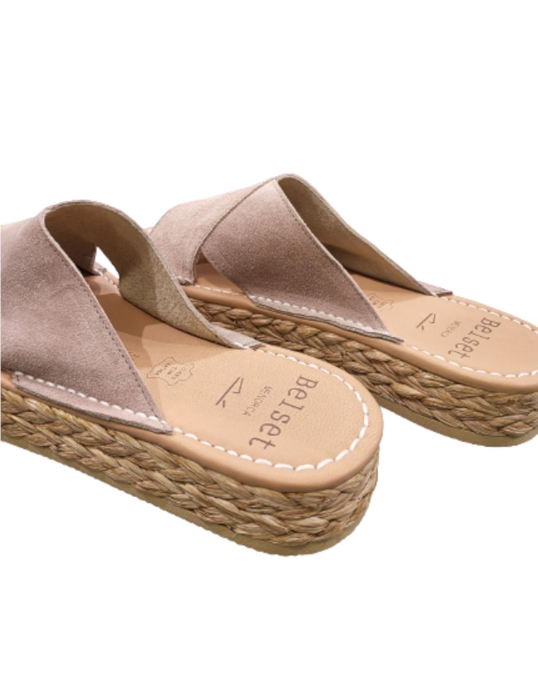 Sandalia Belset Cruzada Nude