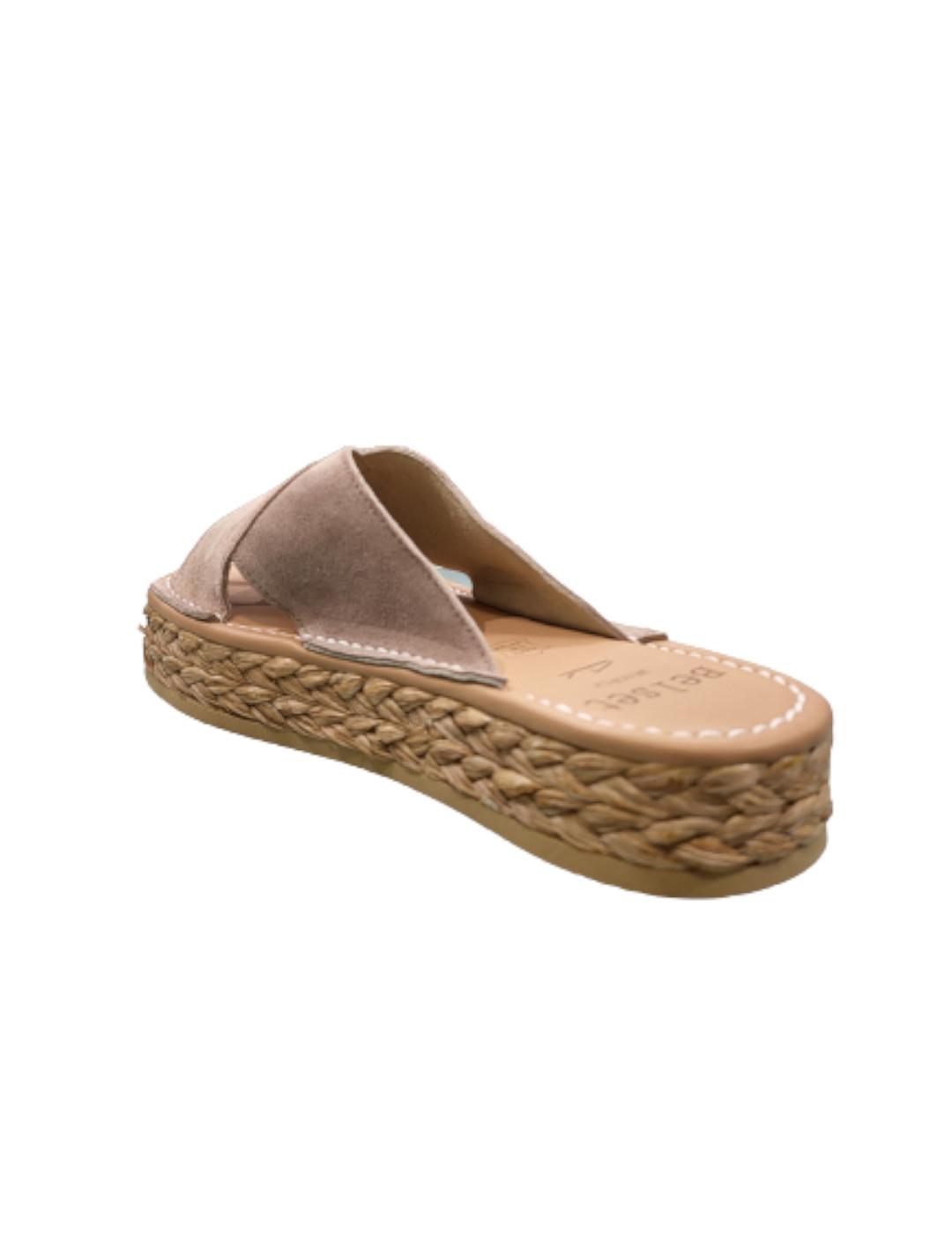 Sandalia Belset Cruzada Nude