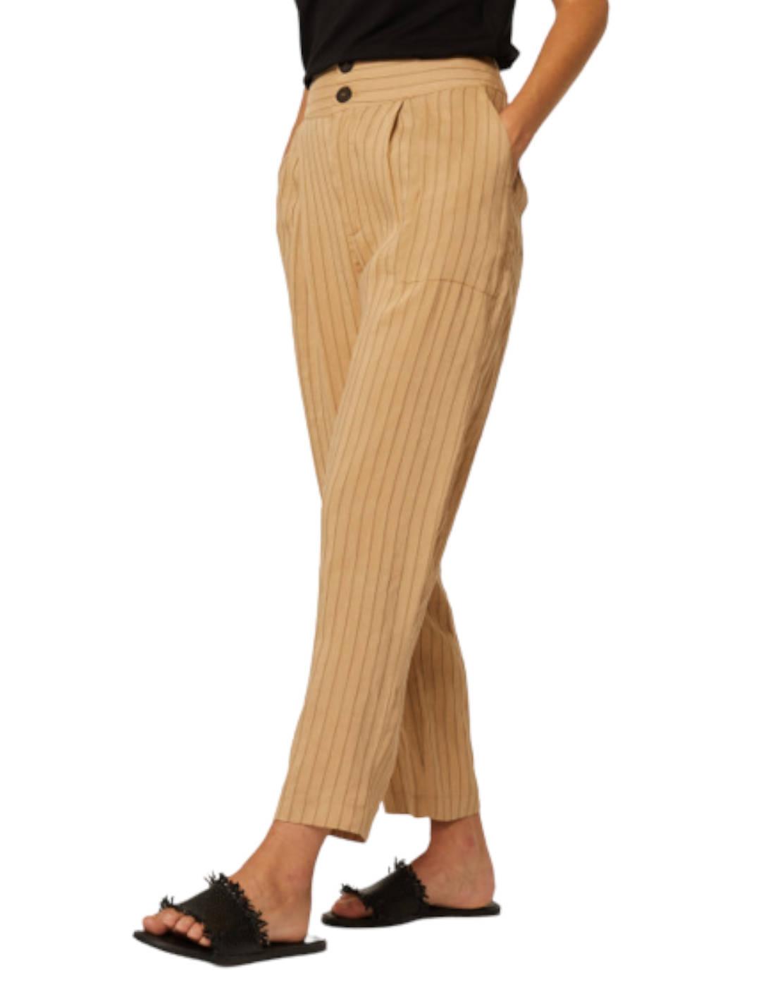 Pantalón Systemaction Raya Diplomática Camel