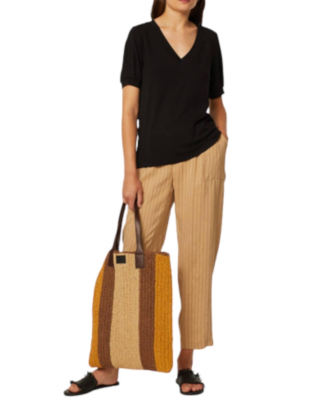 Pantalón Systemaction Raya Diplomática Camel