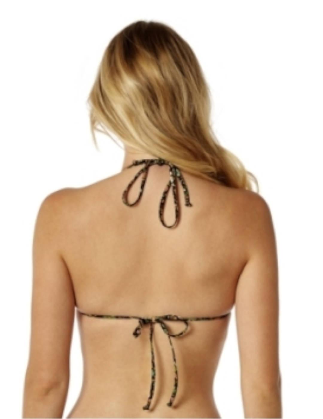 Bikini Red Point Cortina Tessa Negro