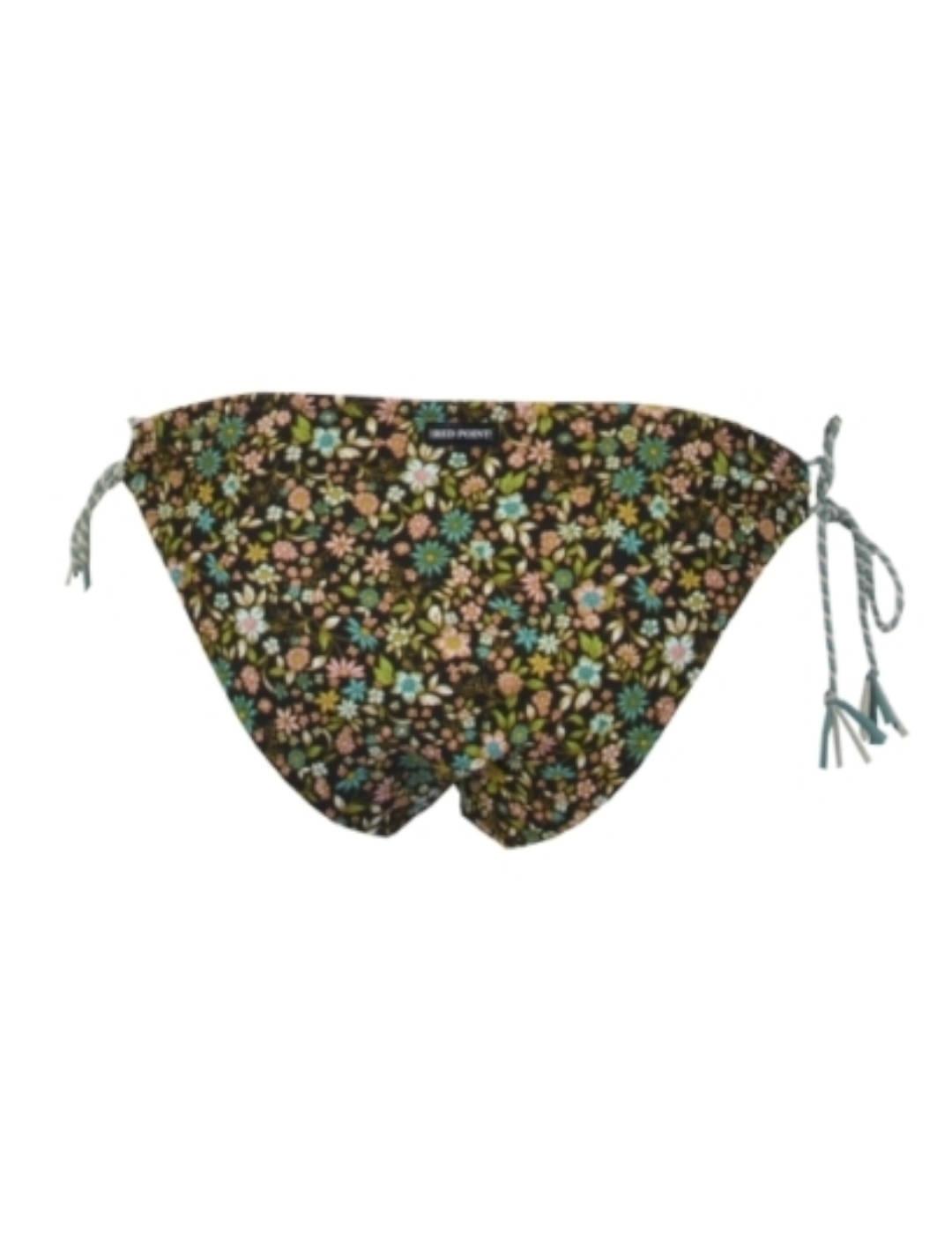 Bikini Red Point Cortina Tessa Negro