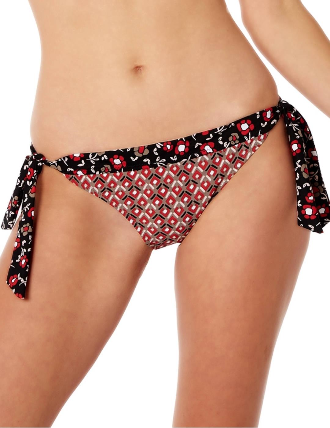 Bikini Red Point Cortina Carisa Granate