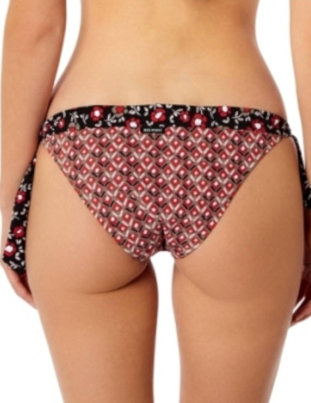 Bikini Red Point Cortina Carisa Granate