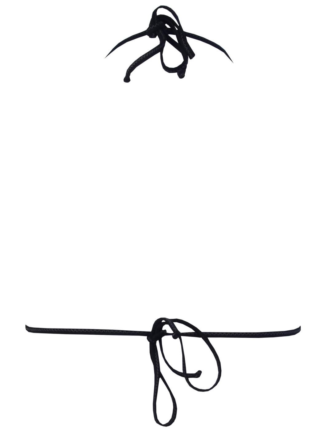 Bikini Red Point Cortina Carisa Granate