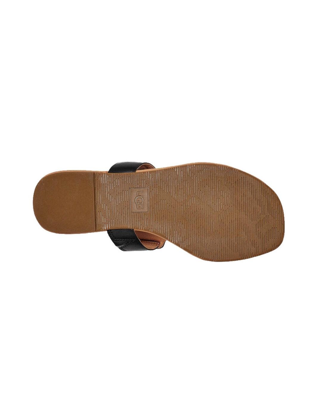 Sandalia UGG Australia  Plana De Dedo Gaila Negra