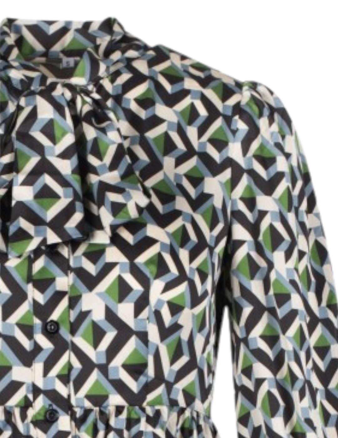 Vestido Anonyme Designers Corto Darta Verde