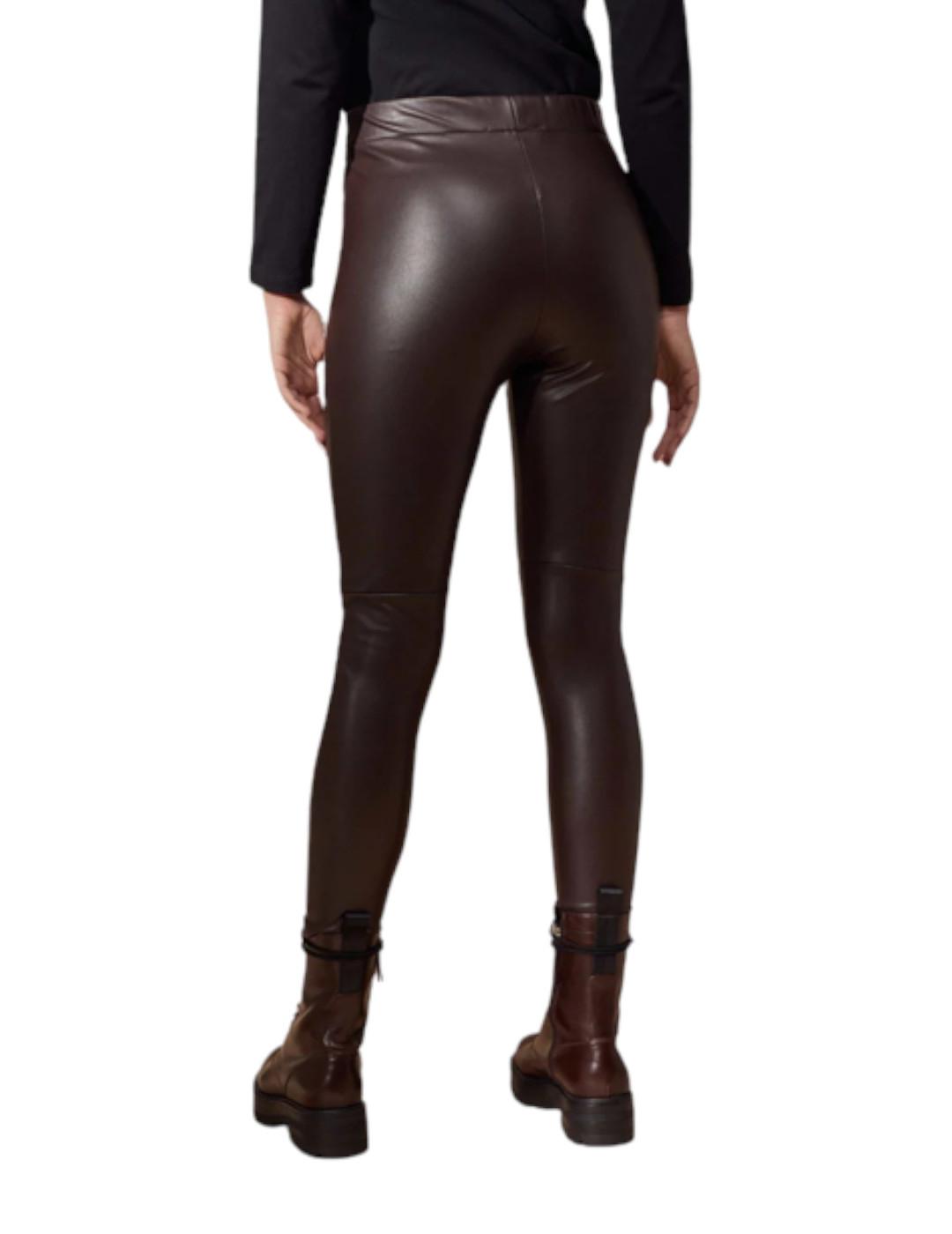 Pantalón Lolitas&L Polipiel Marrón