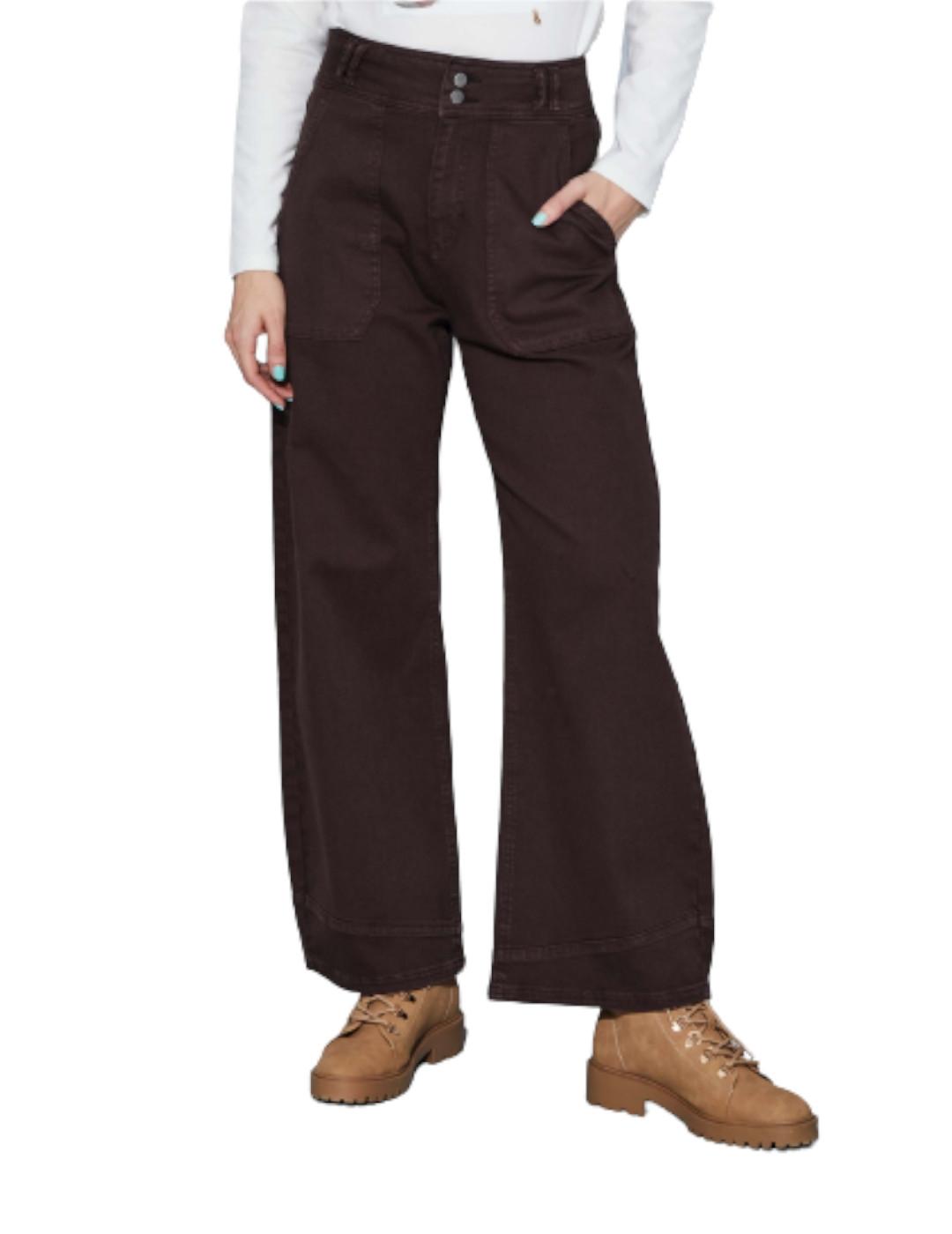 Pantalón &me Unlimited Vaquero Lide Marrón