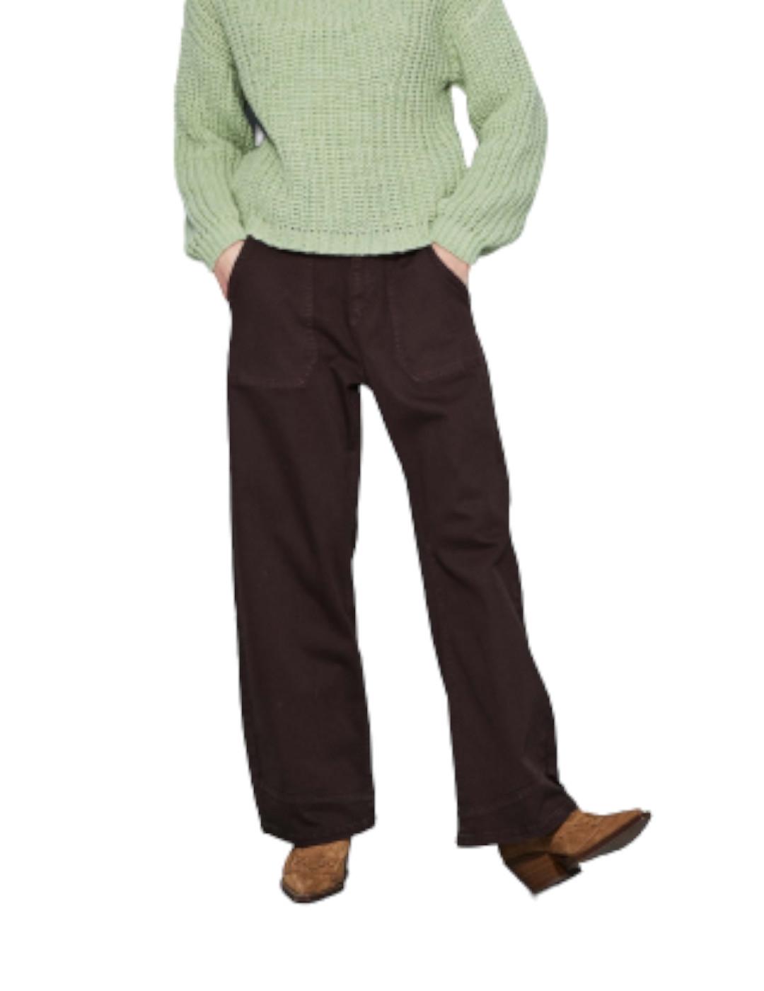 Pantalón &me Unlimited Vaquero Lide Marrón