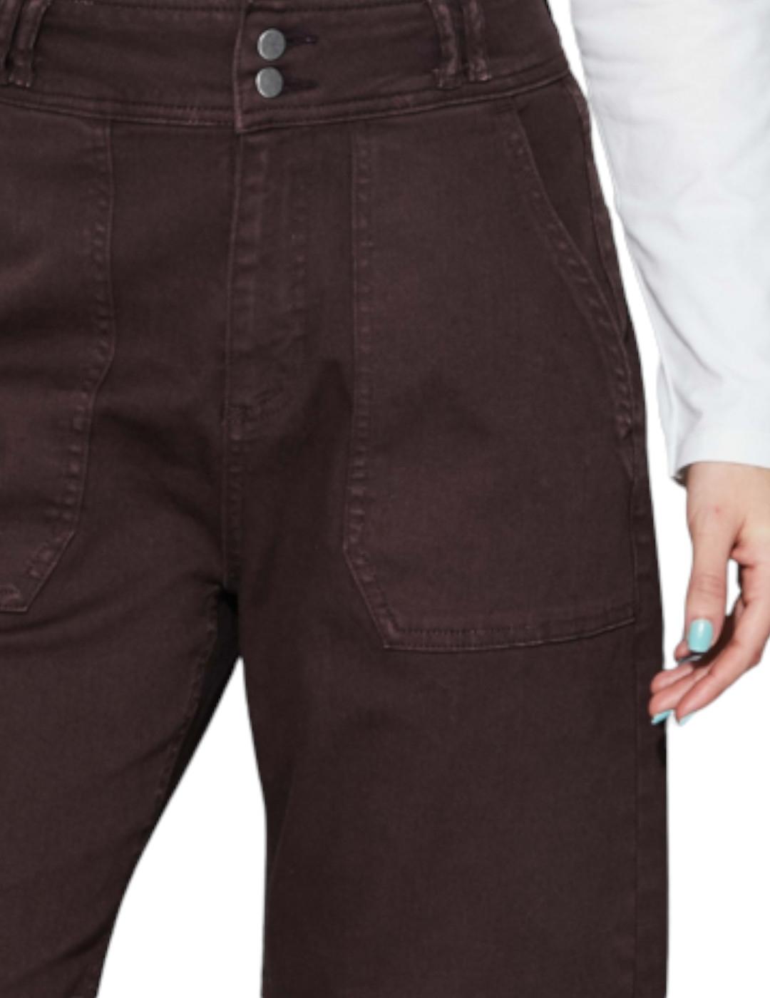 Pantalón &me Unlimited Vaquero Lide Marrón