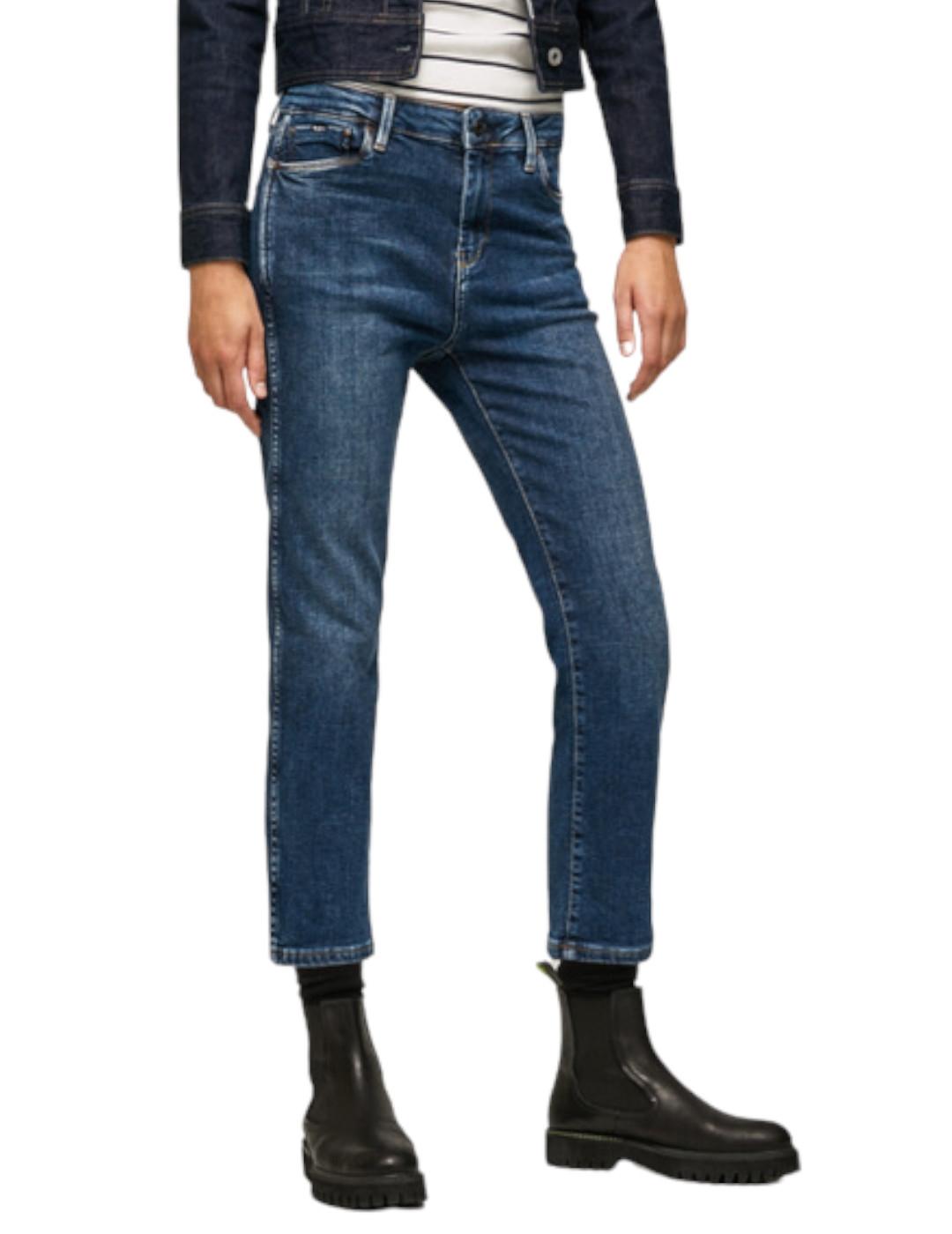 Pantalón Pepe Jeans Vaquero Dion 7/8 Azul
