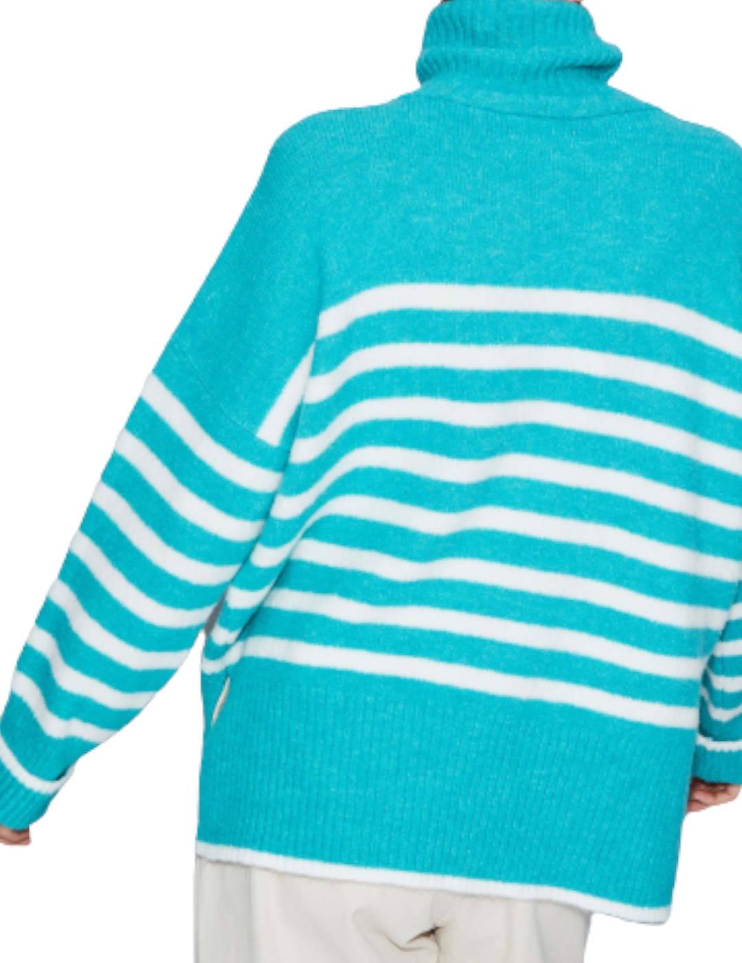 Jersey &me Unlimited Rayas Julia Turquesa