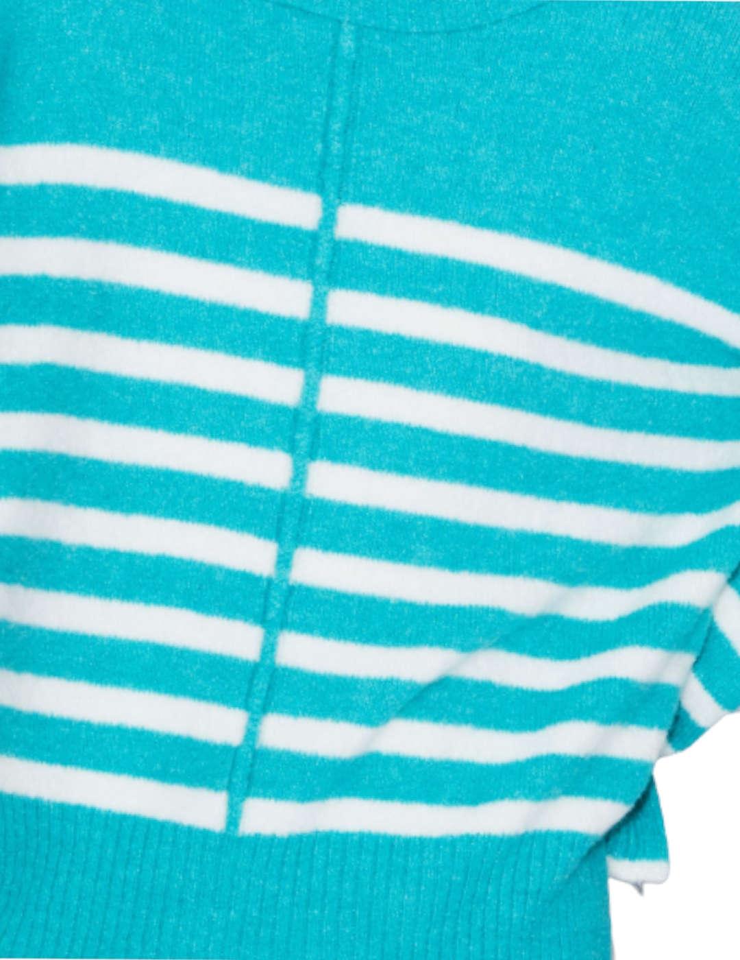 Jersey &me Unlimited Rayas Julia Turquesa