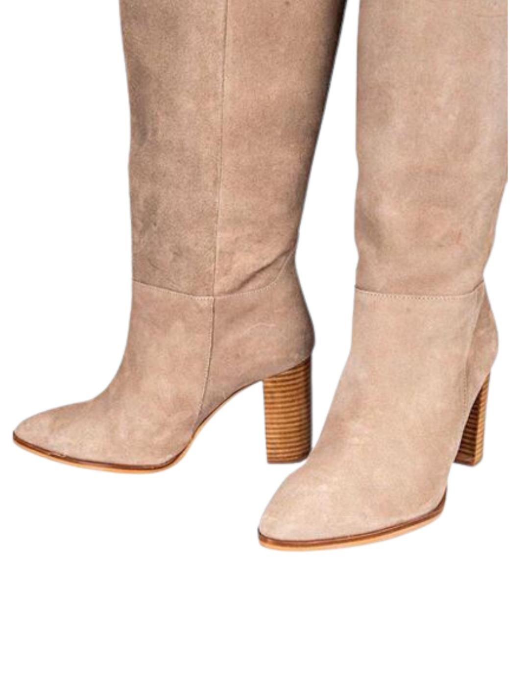 Bota Popa Serraje Sabela Gris