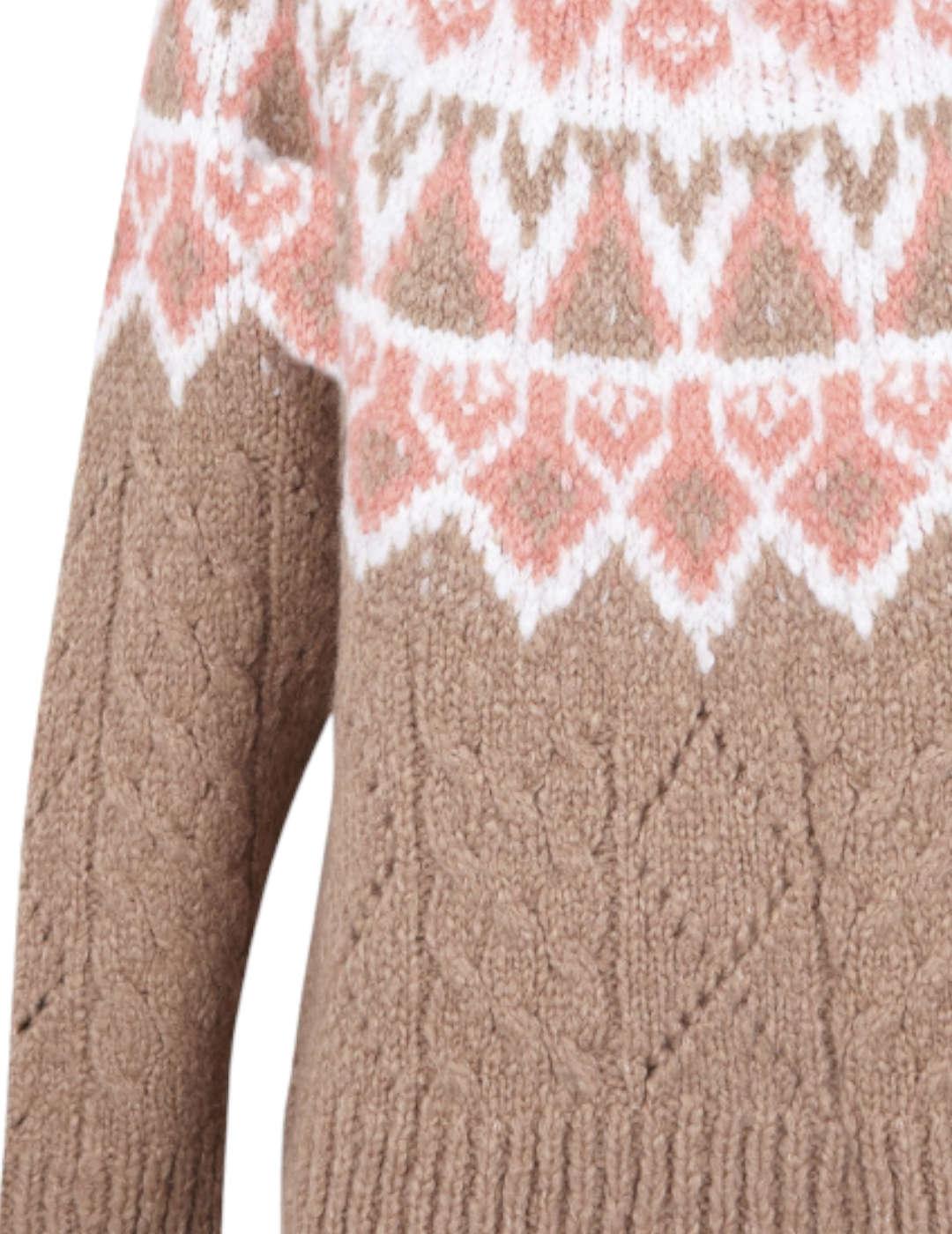 Jersey &me Unlimited Jacquard Bente Camel