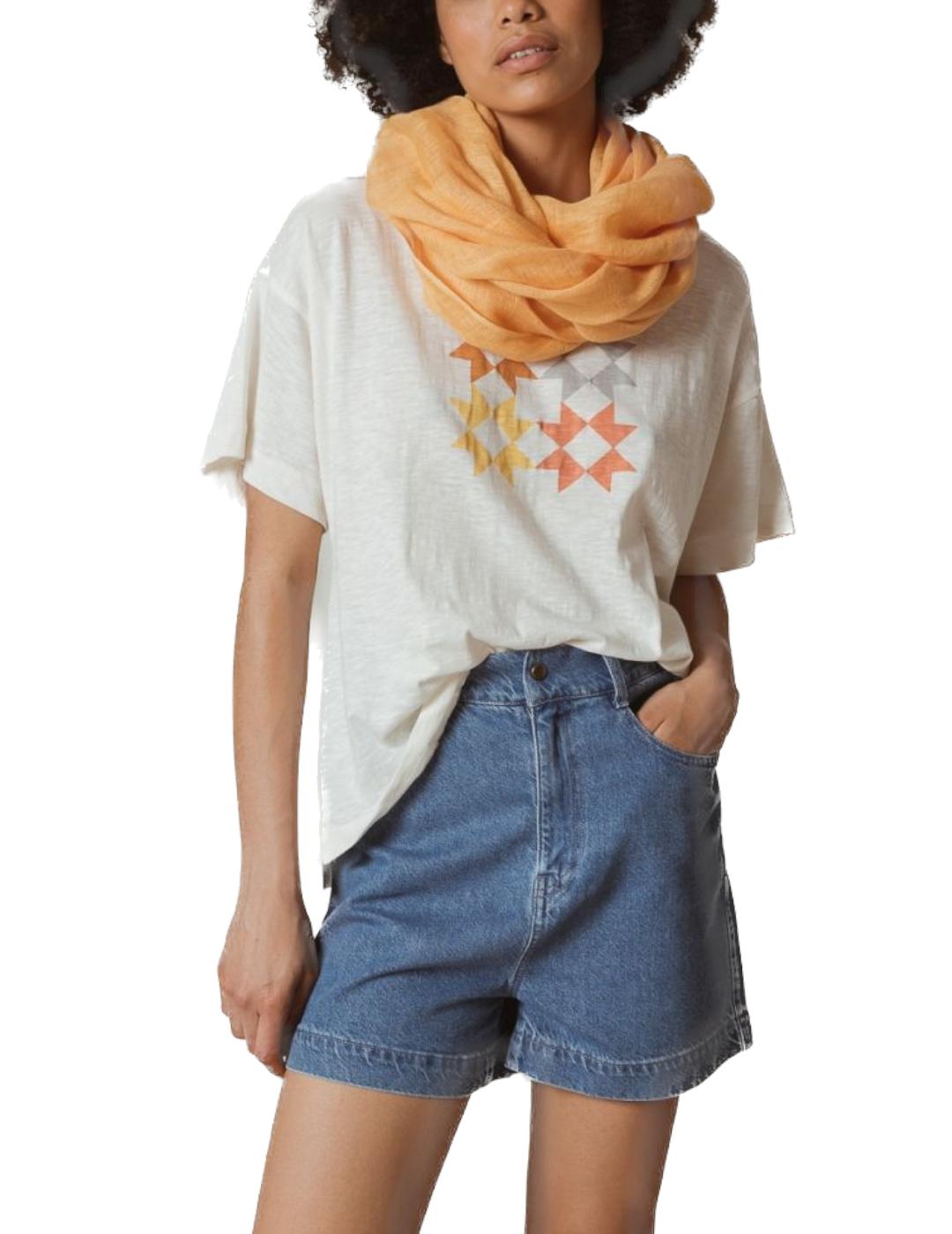 Foulard Indi&cold Liso Naranja