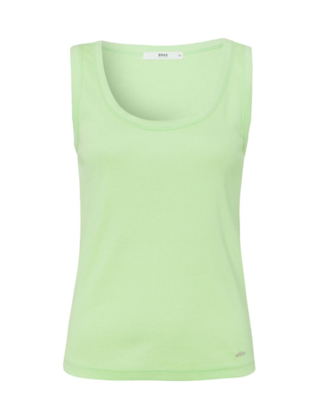 Camiseta Brax Tirante Verde Manzana