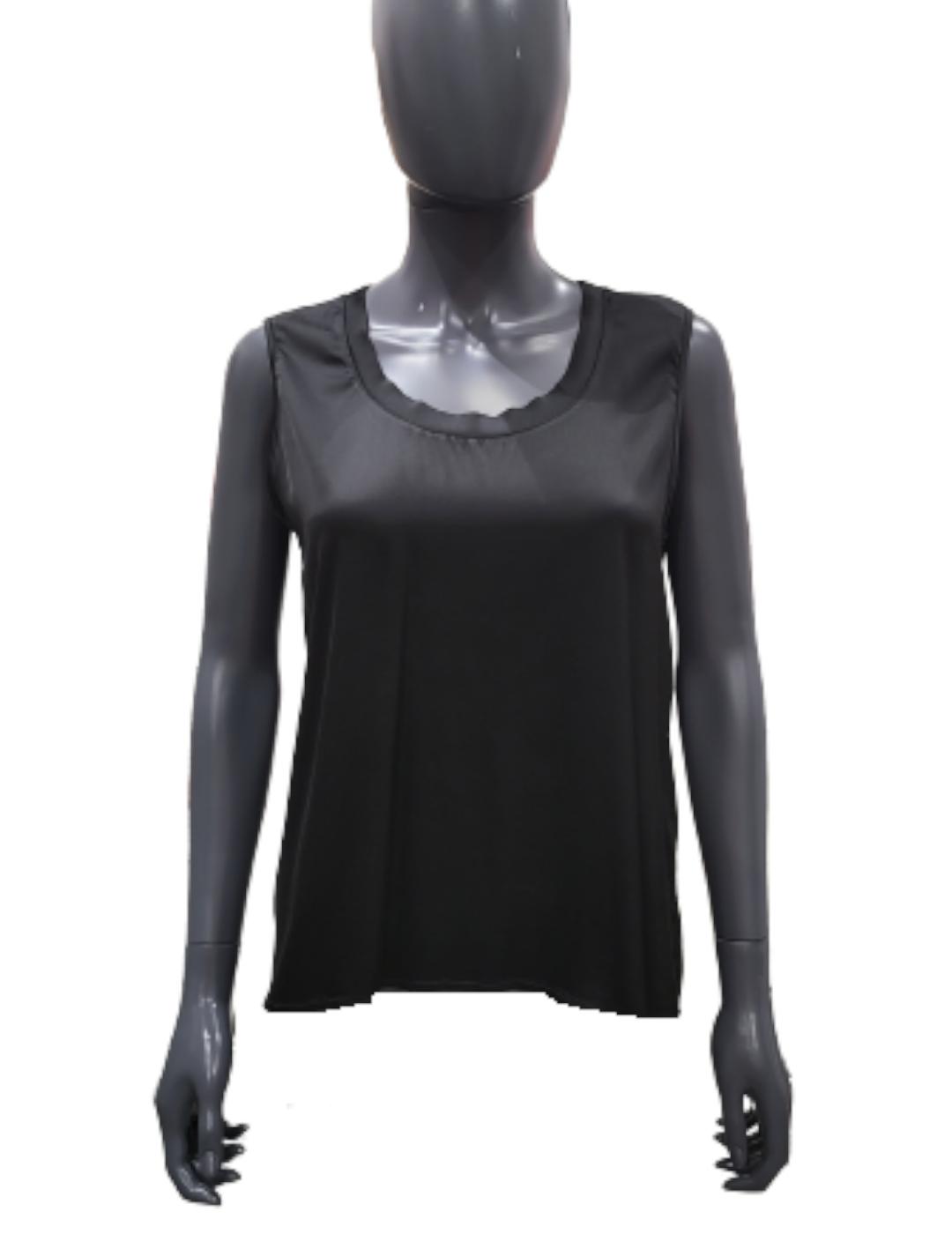 Top Anonyme Designers Tuv Satinado Negro
