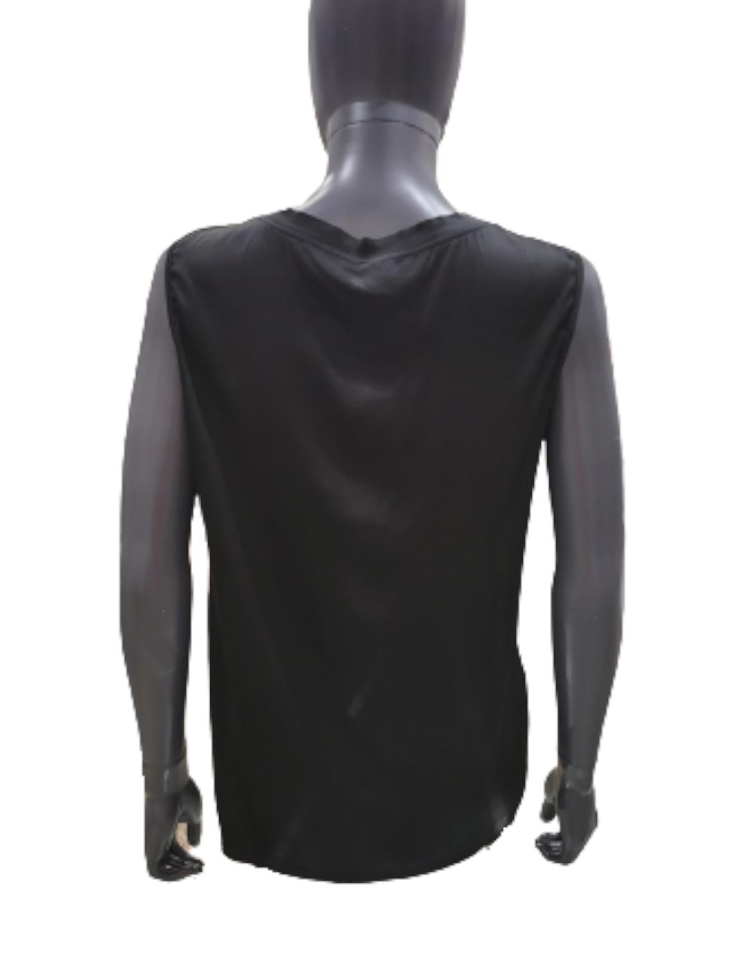 Top Anonyme Designers Tuv Satinado Negro