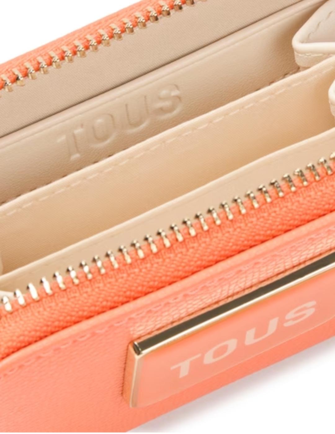 Monedero Tous Mediano Sylvia Naranja