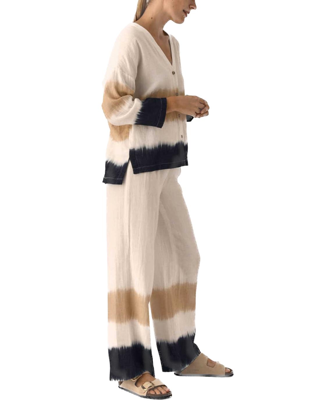 Pantalón Designers Society Tie Dye Crudo