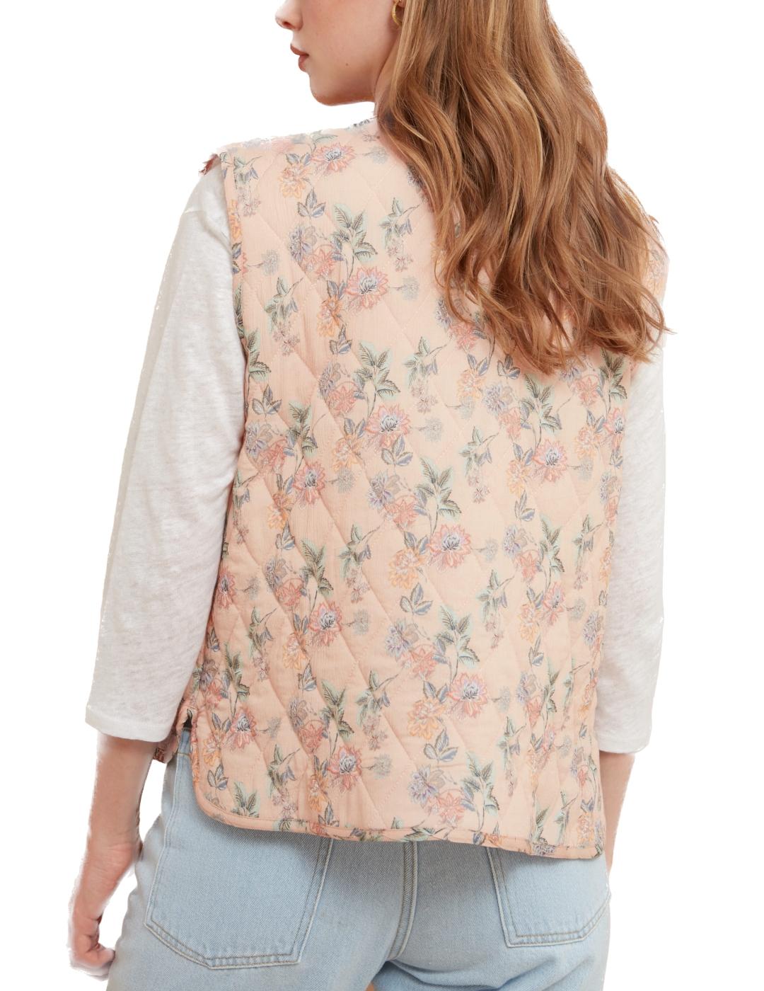 Chaleco LAB Collection Acolchado Rosa