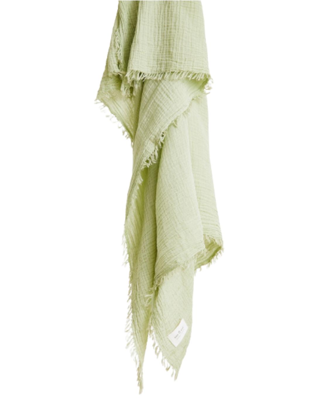 Foulard ese O ese Algodón Orgánico Verde