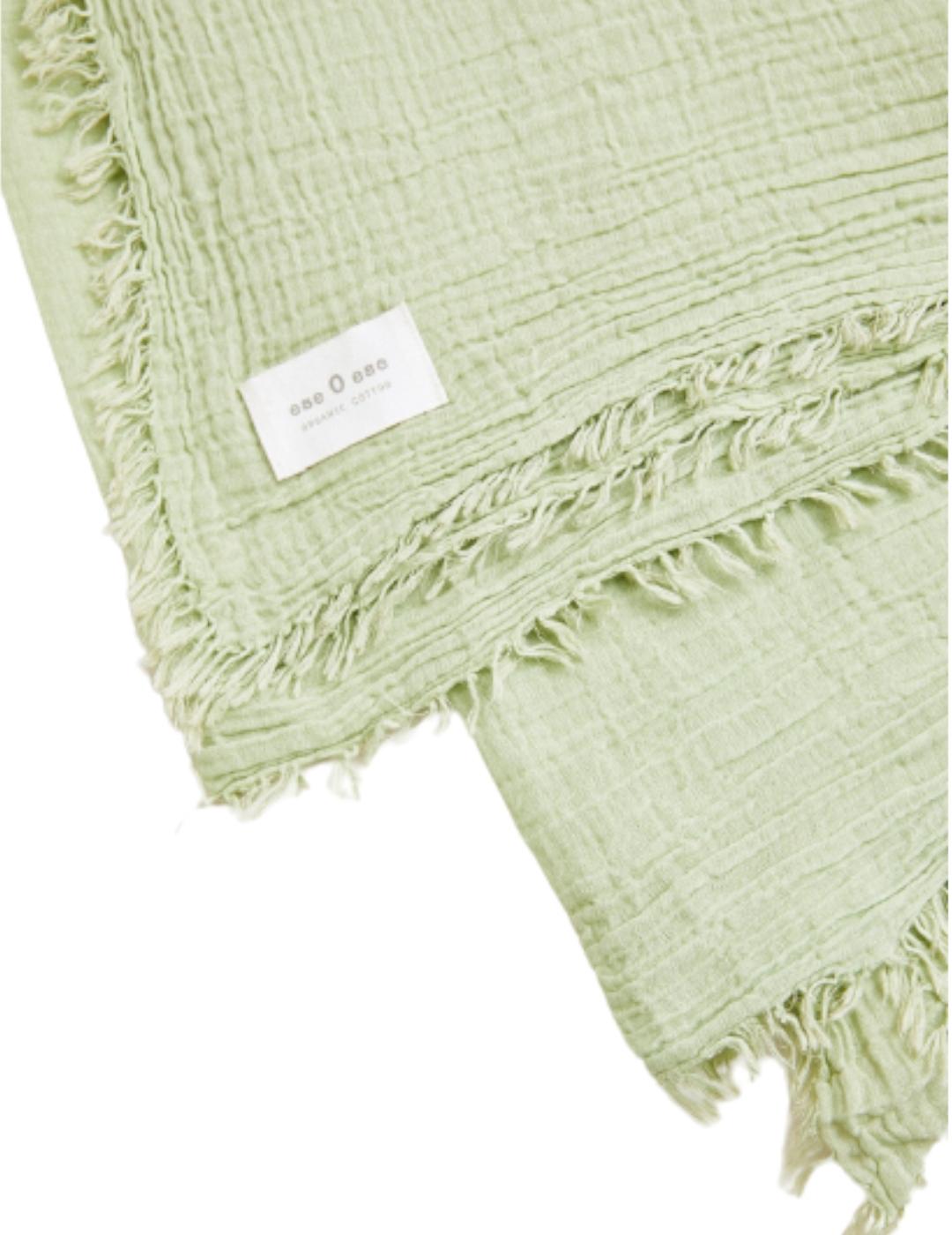 Foulard ese O ese Algodón Orgánico Verde