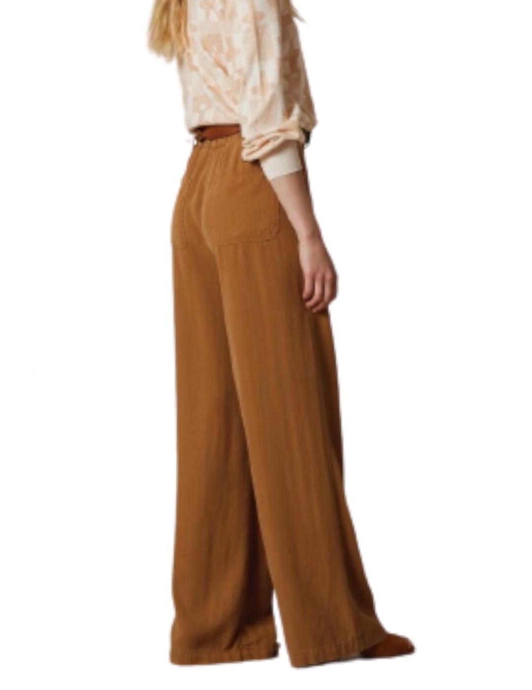 Pantalón Indi&cold Fluido Camel