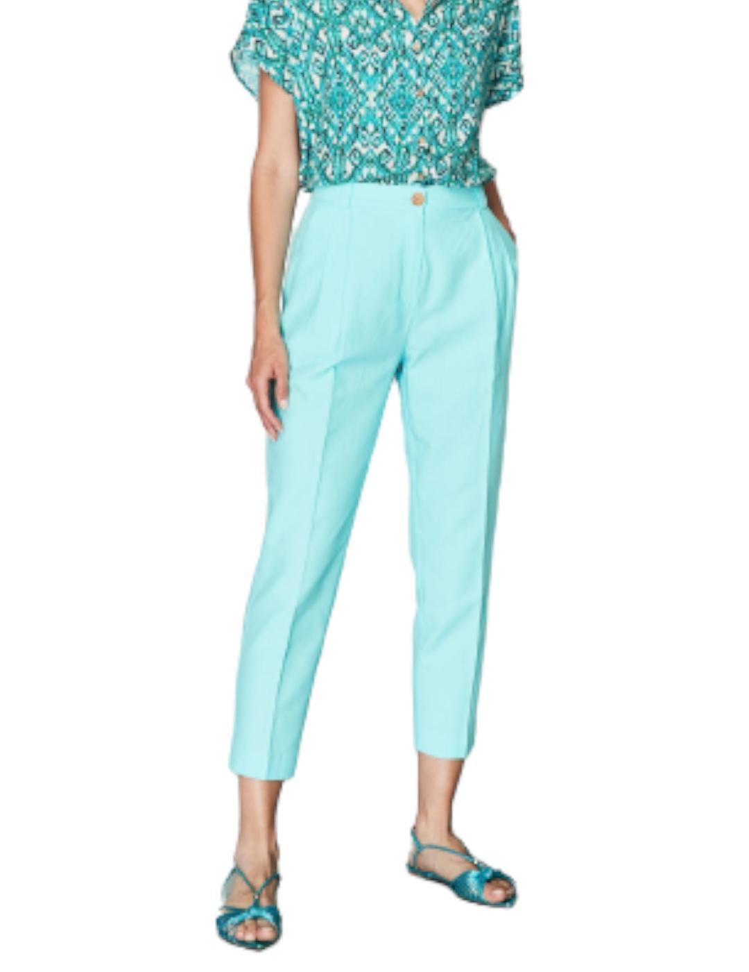 Pantalón &me Unlimited Sastre Malia Turquesa