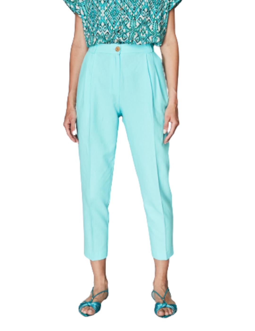 Pantalón &me Unlimited Sastre Malia Turquesa